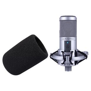 小蜜蜂麦克风话筒海绵套头戴式耳麦耳机套扩音器防摔保护套防风防喷罩加厚防护网罩咪罩海绵头咪棉咪头通用