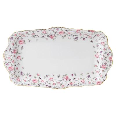 royalalbert皇家玫瑰满花盘骨瓷