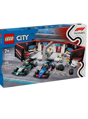 【自营】LEGO乐高积木60444城市车库梅赛德斯阿尔派赛车玩具礼物