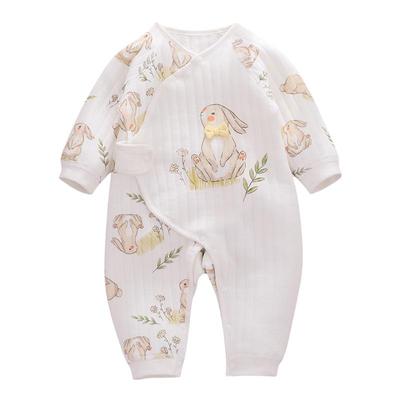 小三月婴儿无骨夹棉保暖蝴蝶衣