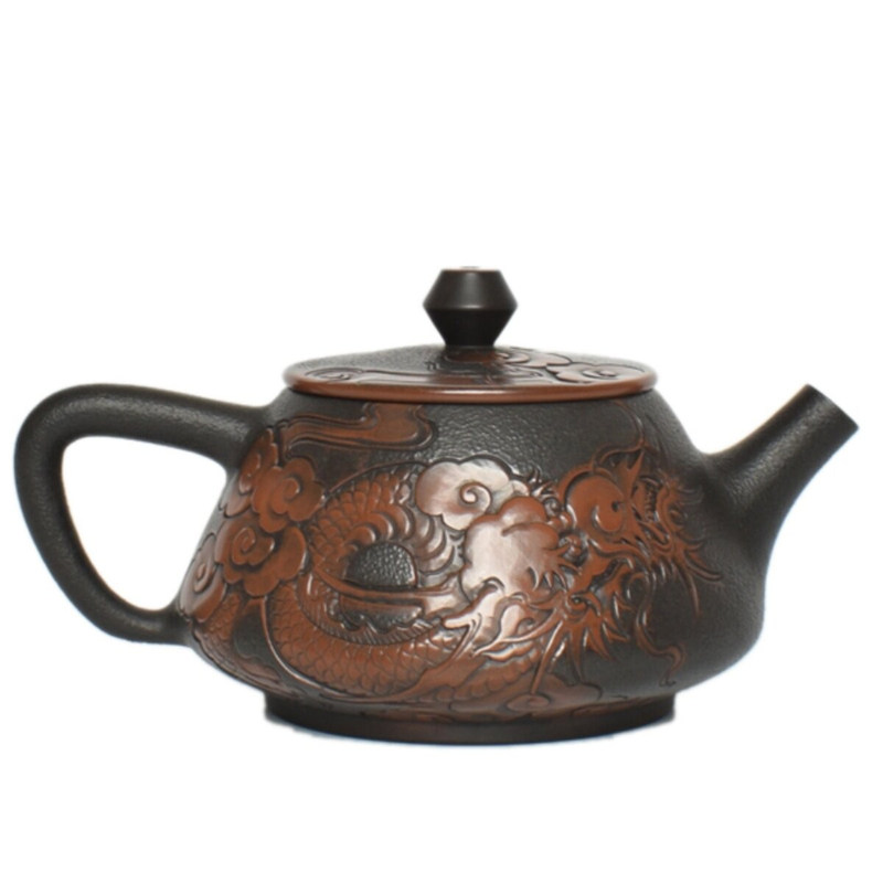 滇垚复古紫陶全手工茶壶做工精细