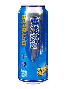 雪花沈阳精制啤酒9度500ml12听装