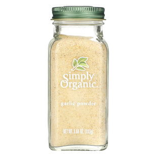 美国Simply Organic大蒜蒜盐粉纯蒜天然无添加生酮烘焙健身调味