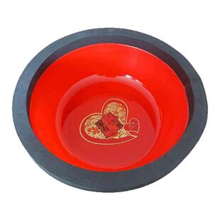 延绳钓盆红色排钩盆固定鱼钩线组挂饵盆收放串钩泡沫条垂钓配件