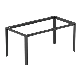 金属铁架子岩板餐桌架瓷砖支撑架加粗学习桌腿书桌脚厨柜底座定制