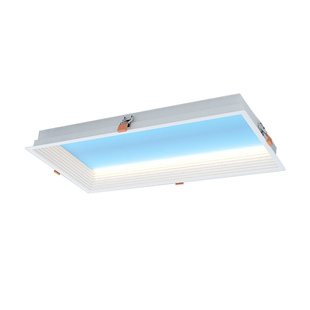 超薄晴空灯自然光灯模拟天窗灯蓝天灯仿阳光第三代嵌入式青天空灯