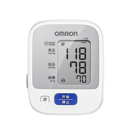 【阿里自营】欧姆龙电子血压计J710家用高精准老人医用血压测量仪