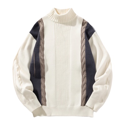 加厚保暖毛衣宽松潮流男生针织衫