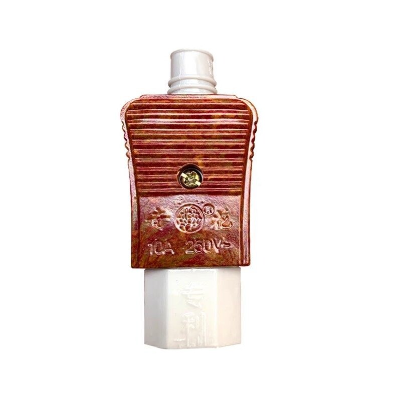 奇花牌品字口10A耐高温插头