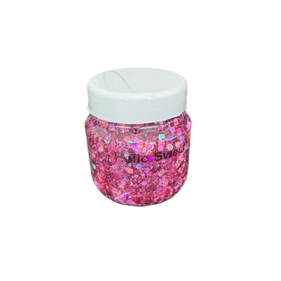 大瓶装头发啫喱亮片舞台妆发用闪粉儿童表演演出艺考妆撒头发闪片