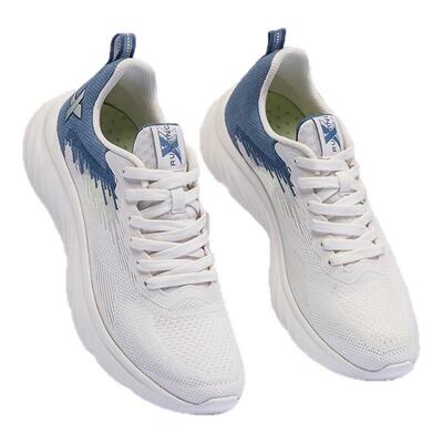 赠运费险特步男夏天薄款网面跑鞋