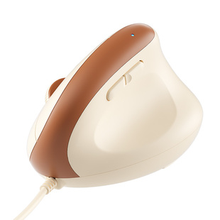 BOW 无线垂直鼠标静音男女人体工学办公笔记本台式通用有线滑鼠