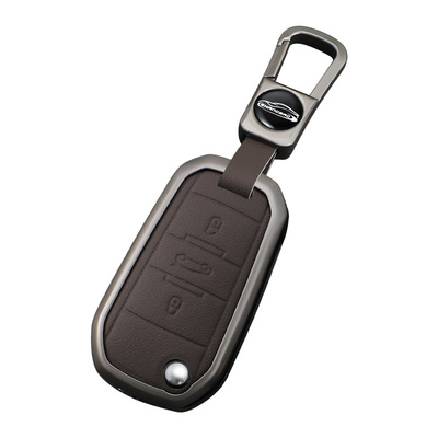 东风标致钥匙套新308 301 408 308s汽车3008壳2008标志508包扣男