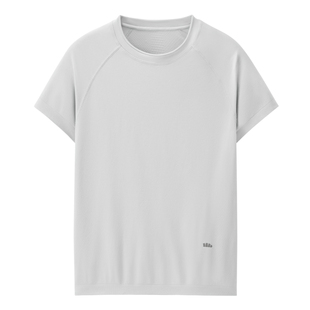 蕉下女士裸感T恤春夏白色薄款运动户外高弹凉感一体织速干短袖