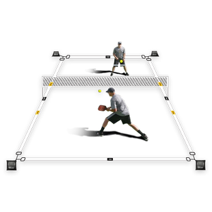 匹克球标准场地边界线匹克球训练器排球羽毛球临时场地线标识线