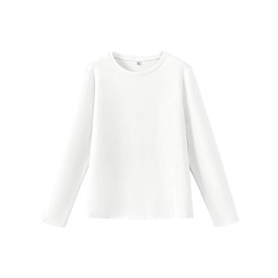 班尼路薄绒打底衫女款2025新款秋冬修身显瘦亲肤内搭上衣长袖T恤N