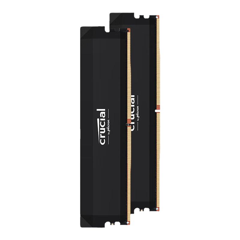 英睿達 美光 16G 32G 48GB 套裝 DDR5 6000臺式機內(nèi)存條游戲馬甲