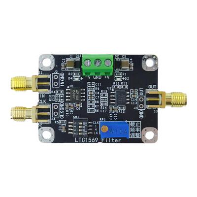 高阶椭圆滤波器截止频率程控可调