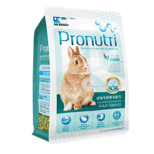 兔博士膨化兔粮  营养美毛 提摩西草苜蓿干草幼兔成兔粮兔饲料