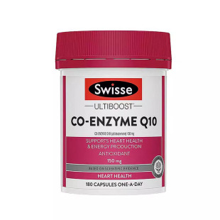 澳洲现货SWISSE呵护心脏辅酶素Q10软胶囊q10原液辅酶素150mg180粒