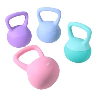 软壶铃女士健身家用练翘臀神器哑铃男士运动塑形深蹲软体提壶器材