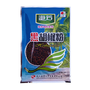 海芳黑胡椒粉正品湖北特产黄潭米粉专用调料袋装厨房餐馆用调味品