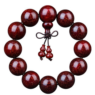 硕丰工艺小叶紫檀黑檀金丝楠木崖柏乌木情侣佛珠男手链女手串厂家