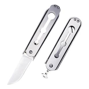 加厚高硬度锋利全钢折叠小刀随身便携户外吃手把肉刀家用水果刀具