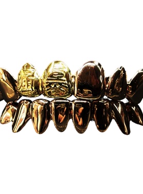 Mr.Bling私人定制汉字Grillz牙套