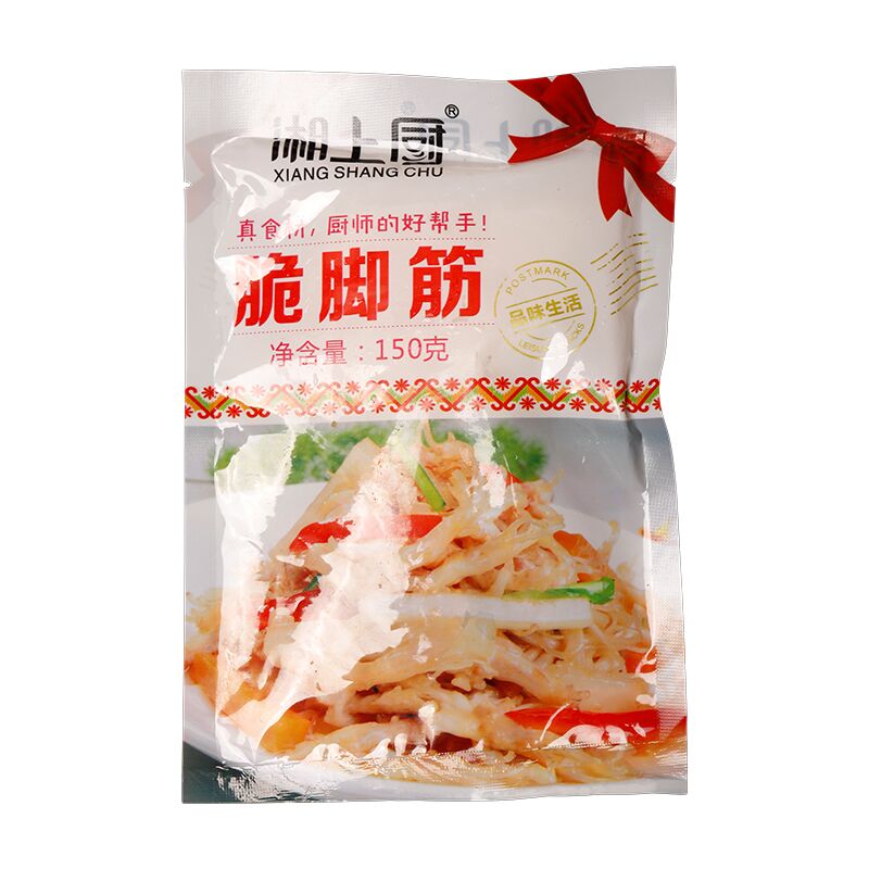 脆脚筋鸭脚筋酒店饭店餐饮特色湘菜小炒半成品冷冻私房菜食材商用