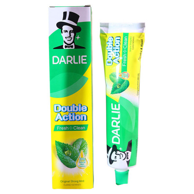 黑人DARLIE/好来双重薄荷氟牙膏