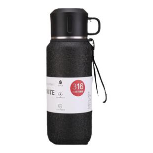 保温杯学生户外运动保温壶子弹头泡茶男女士水瓶316不锈钢1000ml