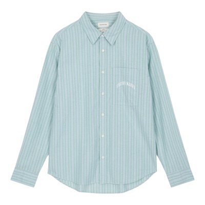 26CKJ男士微弹条纹通勤长袖衬衫