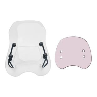 适用春风450CLC前挡风板透明风挡玻璃手把挡风CF400-10改装护手罩