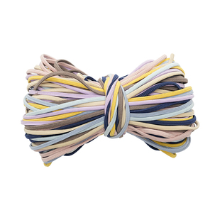 韩国高弹力基础皮筋头绳自制发圈发绳diy手工材料5米价 夜市摆摊