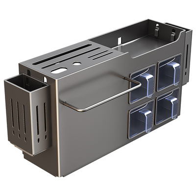 厨房置物架壁挂式免打孔收纳挂