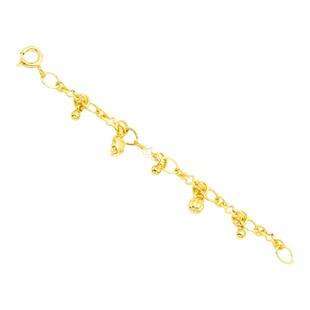 严选18k金元宝南瓜项链加长延长链调节DIY配件女新款不脱模WT0455