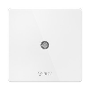 公牛有限有线电视电脑接口tv闭路电视线电视机专用插头插座面板