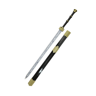 秦王木剑竹剑冷兵器龙泉市宝剑模型摆件兵器古风道具儿童玩具