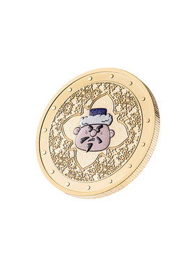 上美影阿凡提的故事智慧金币系列纪念章徽章饰品收藏装饰动漫周边