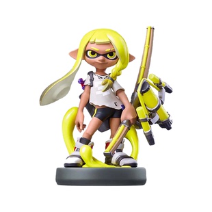 任天堂amiibo正版手办 斯普拉遁喷射战士3鱿鱼族墨灵黄色女孩女生