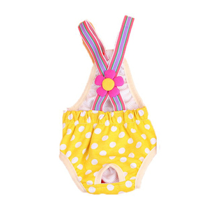 狗狗背带裤宠物生理裤泰迪小狗安全裤月经裤姨妈巾卫生巾避孕用品