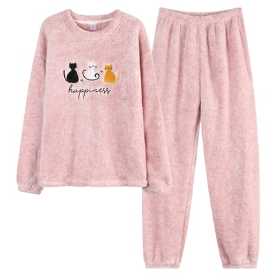 睡衣女款2025新款冬高级感秋冬季