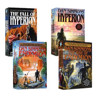 英文原版 海伯利安 Hyperion Cantos 4册 Endymion 安迪密恩 科幻文学小说 丹西蒙斯Dan Simmons 雨果奖 星云奖