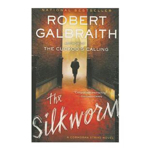 英文原版 The Silkworm 神探斯特莱克系列2 蚕 英文版 进口英语原版书籍
