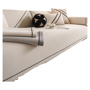 2026新款法式奶油风雪尼尔沙发垫子四季通用轻奢防滑沙发盖布套巾