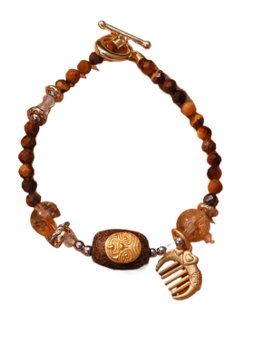 饰悟女天然沉香新中式精致新款