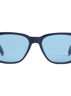 onface偏光防UV深蓝方框墨镜