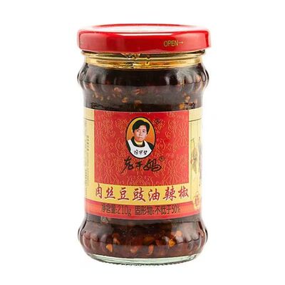 陶碧华老干妈肉丝豆豉210g