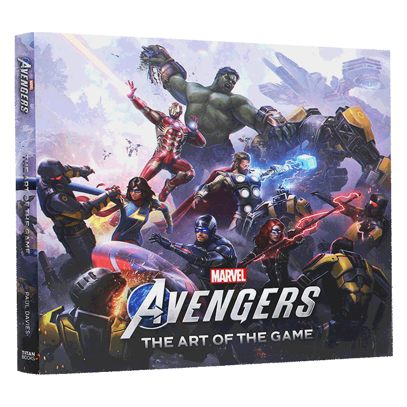 漫威复仇者联盟游戏设定集画册